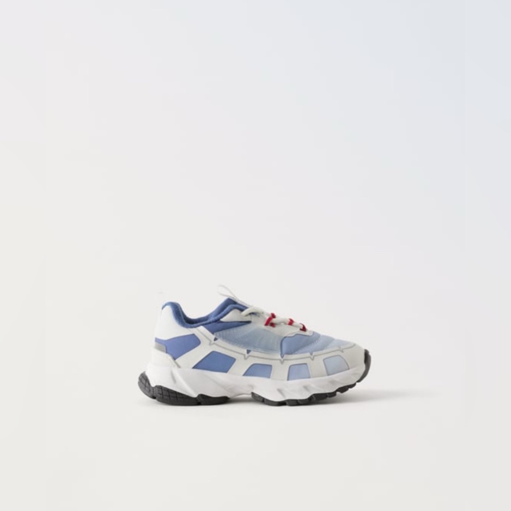 NWT ZARA Kids Degrade Sneakers unisex size 5.5 (5.1 in)